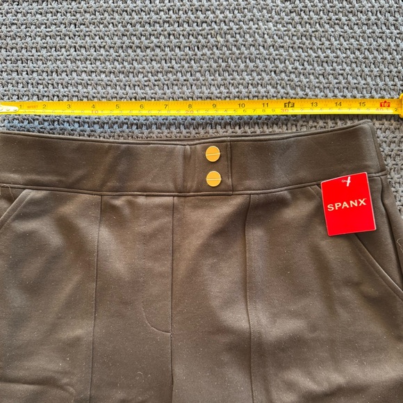 SPANX SET- Black Ponte Shorts and Vest- New with tags - Picture 6 of 8